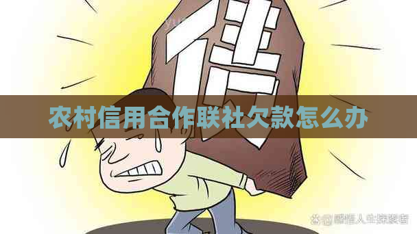 农村信用合作联社欠款怎么办