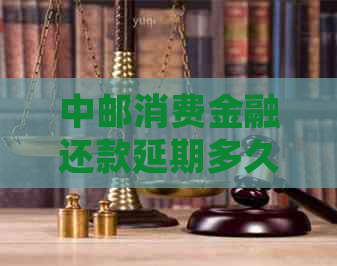 中邮消费金融还款延期多久才算合理