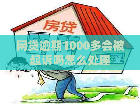 网贷逾期1000多会被起诉吗怎么处理