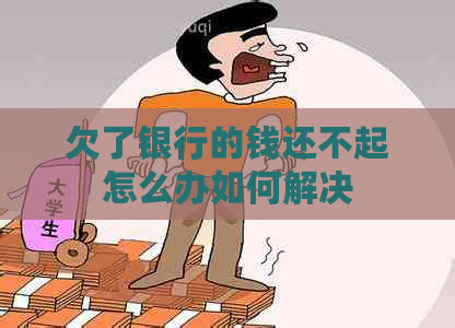 欠了银行的钱还不起怎么办如何解决