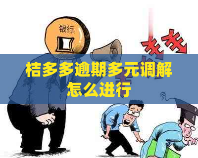 桔多多逾期多元调解怎么进行