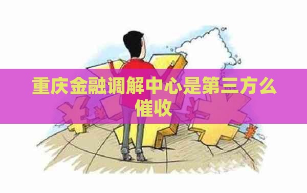 重庆金融调解中心是第三方么