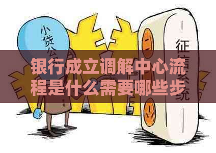 银行成立调解中心流程是什么需要哪些步骤