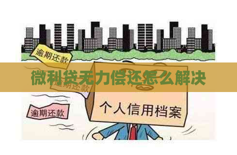 微利贷无力偿还怎么解决