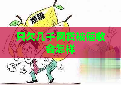 只欠几千网贷被会怎样