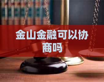 金山金融可以协商吗