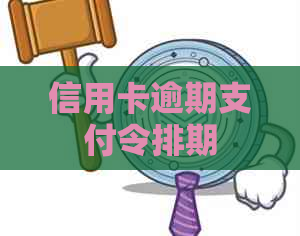 信用卡逾期支付令排期