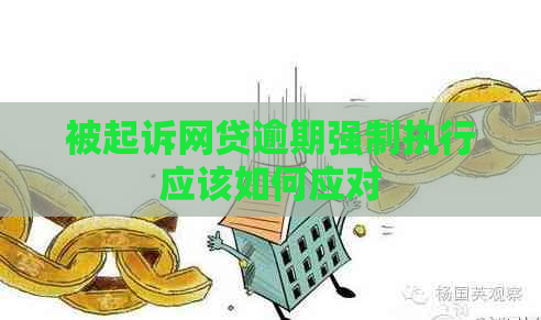 被起诉网贷逾期强制执行应该如何应对