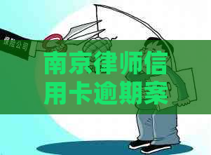 南京律师信用卡逾期案例