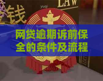 网贷逾期诉前保全的条件及流程解析