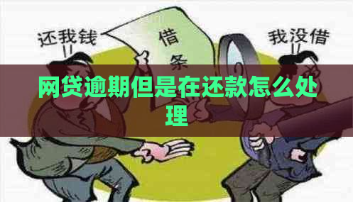 网贷逾期但是在还款怎么处理