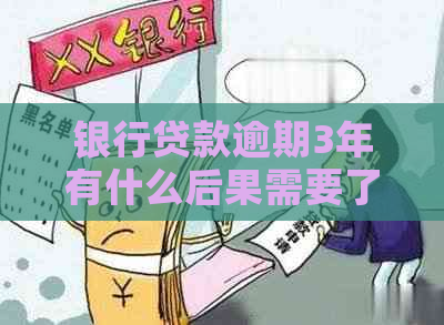 银行贷款逾期3年有什么后果需要了解