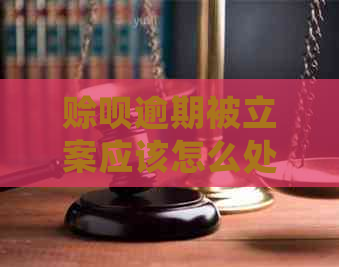 赊呗逾期被立案应该怎么处理