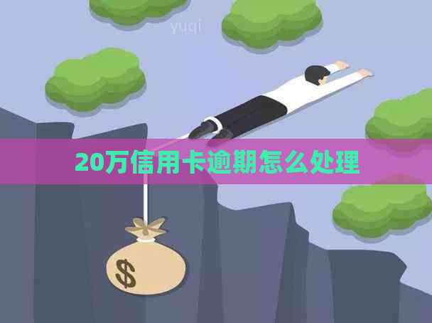 20万信用卡逾期怎么处理