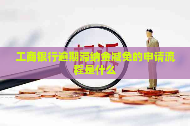 工商银行逾期滞纳金减免的申请流程是什么