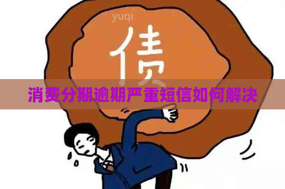 消费分期逾期严重短信如何解决