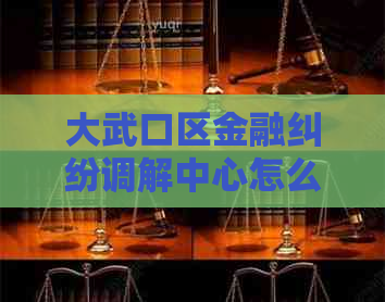 大武口区金融纠纷调解中心怎么解决问题