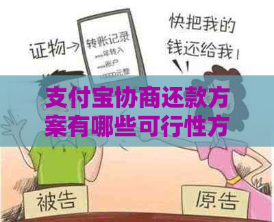 支付宝协商还款方案有哪些可行性方案