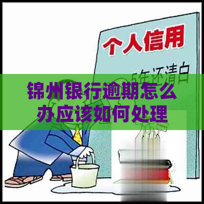 锦州银行逾期怎么办应该如何处理