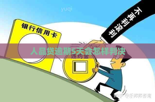 人品贷逾期5天会怎样判决