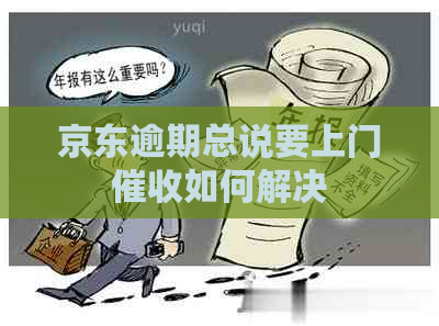 京东逾期总说要上门如何解决