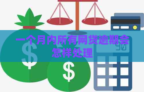 一个月内所有网贷逾期会怎样处理