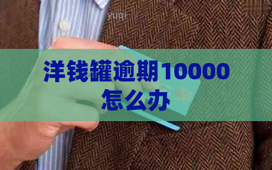 洋钱罐逾期10000怎么办