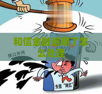 和信金融逾期了怎么处理