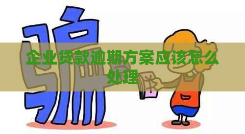 企业贷款逾期方案应该怎么处理