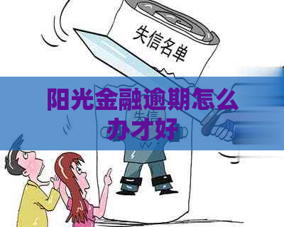 阳光金融逾期怎么办才好