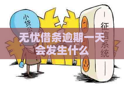 无忧借条逾期一天会发生什么