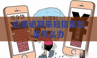 白条逾期来短信要起诉怎么办