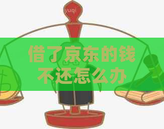 借了京东的钱不还怎么办