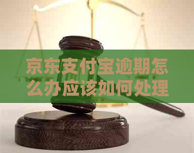 京东支付宝逾期怎么办应该如何处理