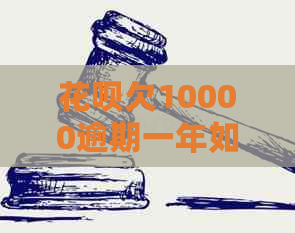 花呗欠10000逾期一年如何解决