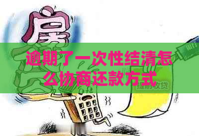 逾期了一次性结清怎么协商还款方式