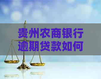 贵州农商银行逾期贷款如何解决