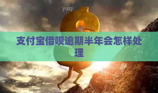 支付宝借呗逾期半年会怎样处理