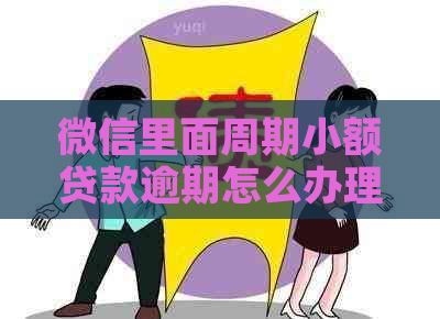 微信里面周期小额贷款逾期怎么办理