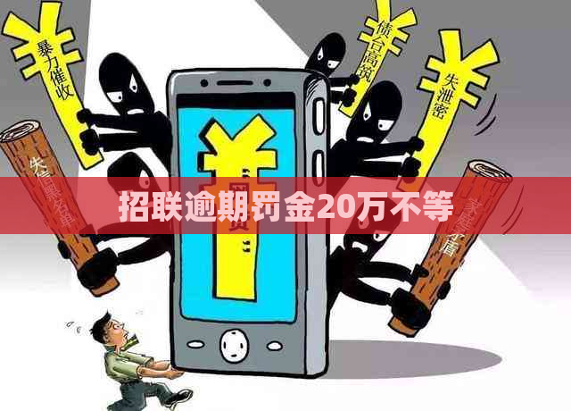 招联逾期罚金20万不等