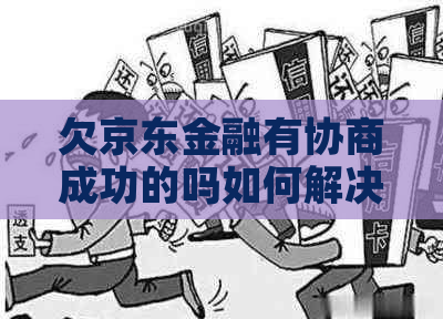 欠京东金融有协商成功的吗如何解决