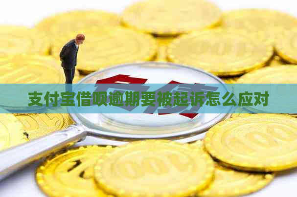 支付宝借呗逾期要被起诉怎么应对