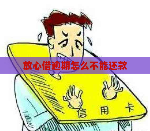 放心借逾期怎么不能还款