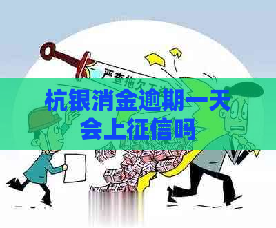 杭银消金逾期一天会上吗