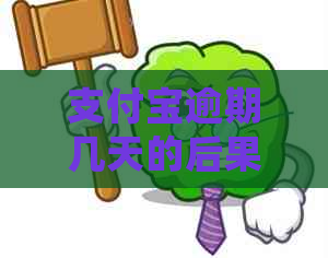 支付宝逾期几天的后果及处理方式