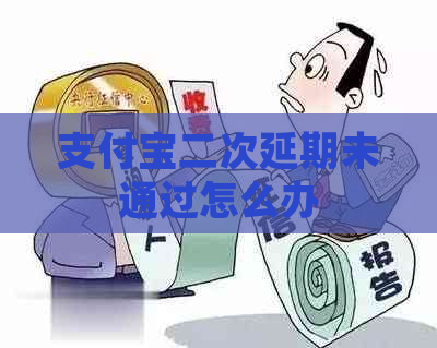 支付宝二次延期未通过怎么办