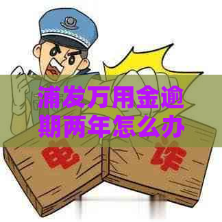 浦发万用金逾期两年怎么办