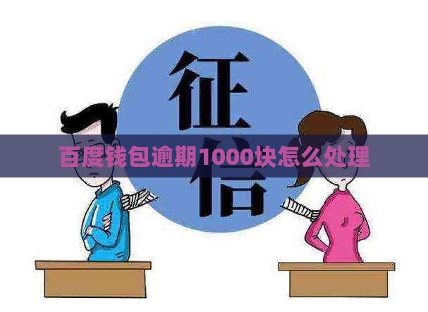 百度钱包逾期1000块怎么处理