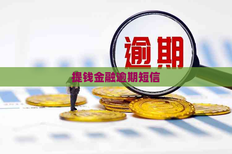 提钱金融逾期短信