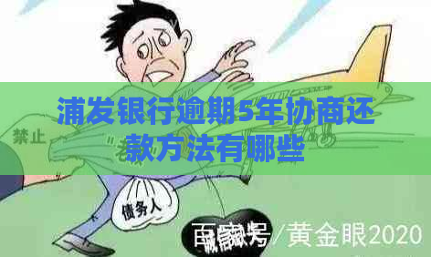 浦发银行逾期5年协商还款方法有哪些